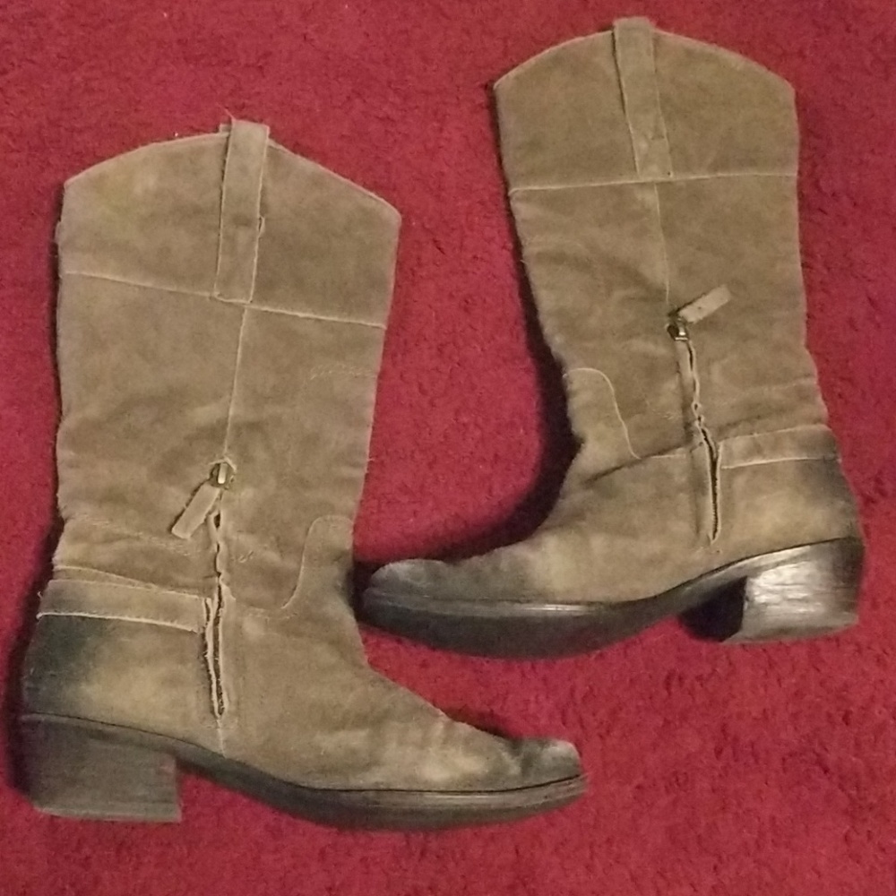!!Franco Sarto distressed Boots